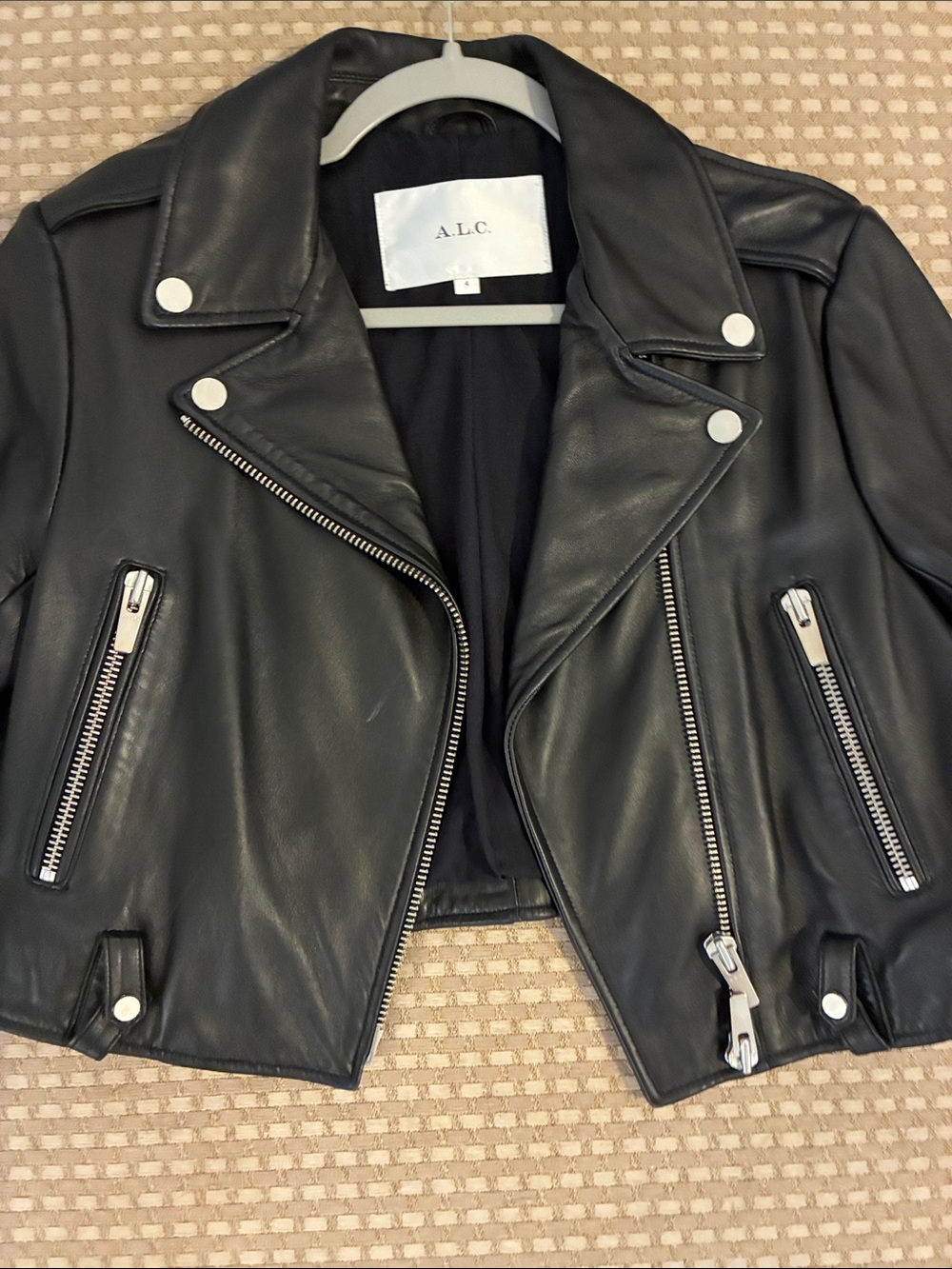 ALC leather jacket ✨